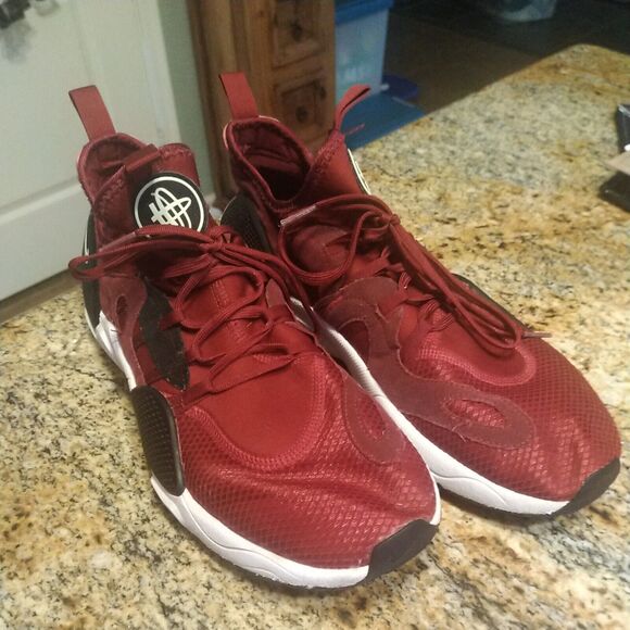 Nike Huarache E.D.G.E. TXT Team Red/White/Black Men's Size 11 AIR AO1697 - Picture 6 of 12